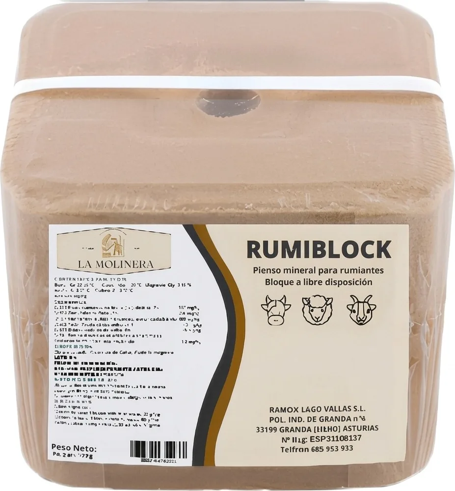 Bloque Mineral Rumiblock 10 kg