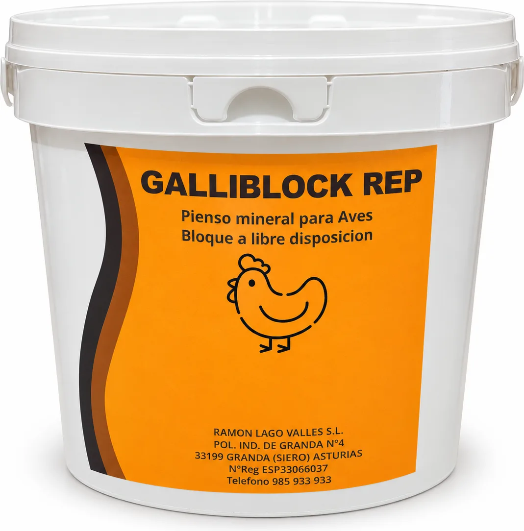 Bloque Mineral Gallinas GalliBlock Rep 4 kg — foto 3