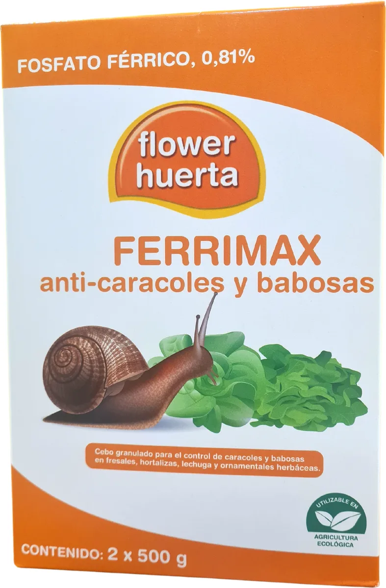 Ferrimax Anti Caracoles y Babosas Ecologico 2x500 gr — foto 2