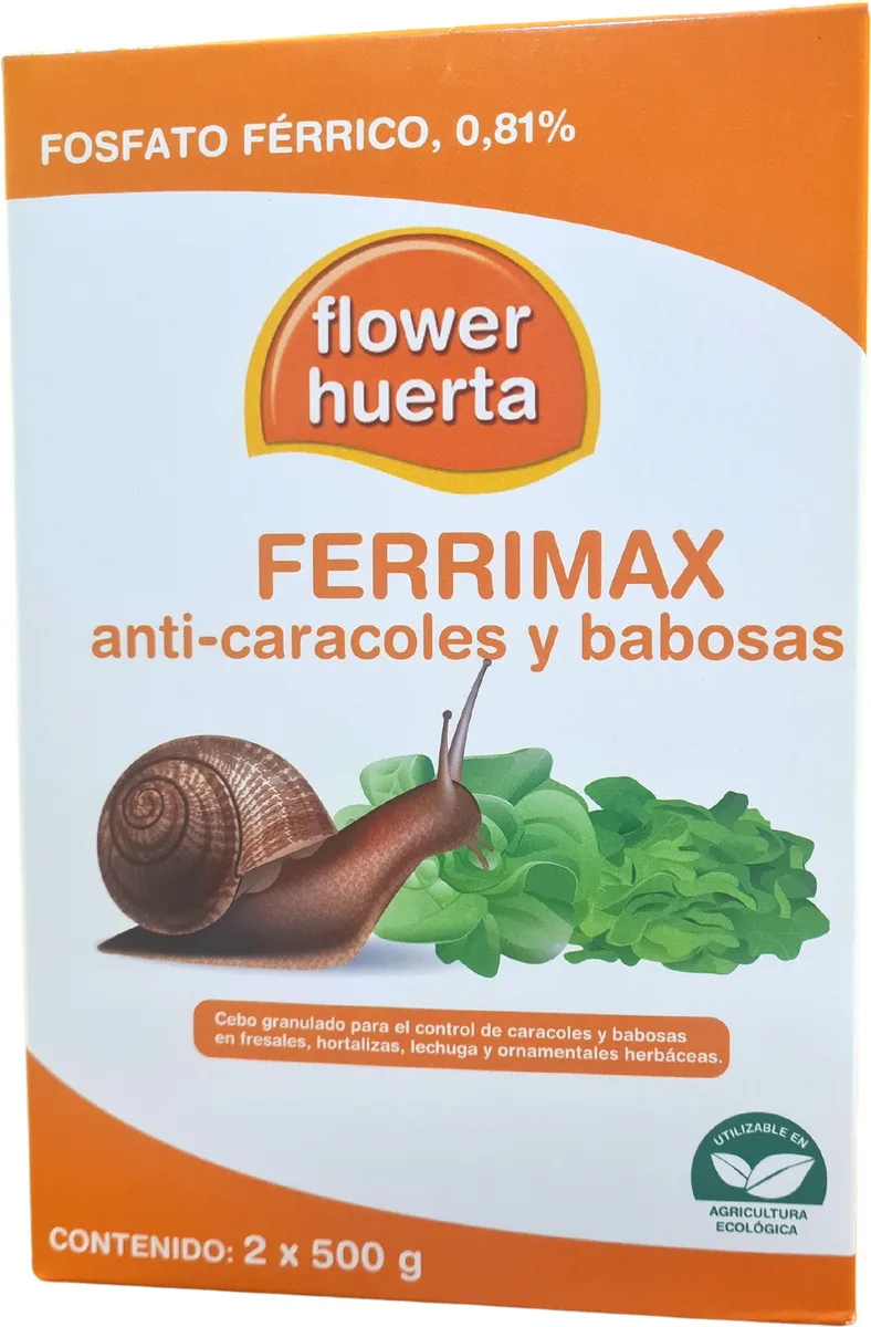 Ferrimax Anti Caracoles y Babosas Ecologico 2x500 gr