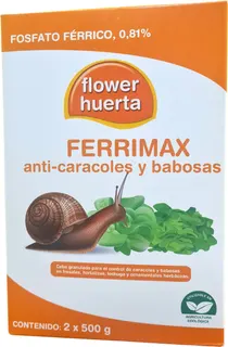 Ferrimax Anti Caracoles y Babosas Ecologico 2x500 gr