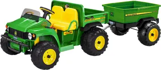 Buggy Eléctrico Biplaza John Deere Gator HPX 12V con Remolque Adventure