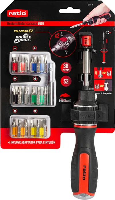 Destornillador 38 en 1 Double Drive Ratio — foto 8