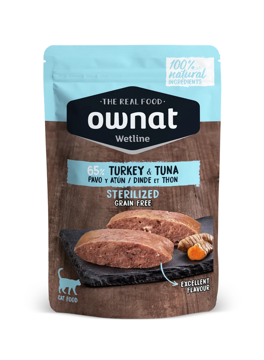 Sobre Wetline Ownat Gatos Sterilized Pavo y Atun — foto principal