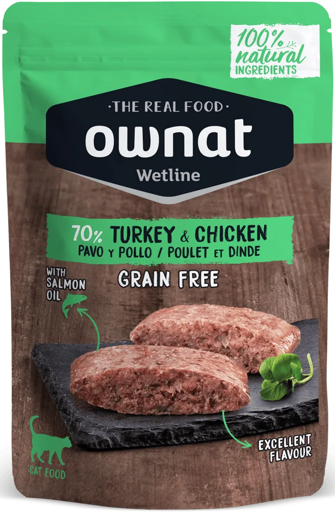 Sobre Wetline Ownat Gatos Grain Free Pavo y Pollo — foto principal