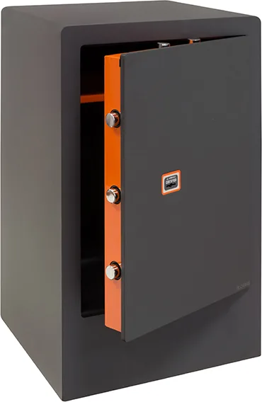 Caja Fuerte Sobreponer Plus c Zocalo 620x385x360 Electronica con Llave 68L — foto 3