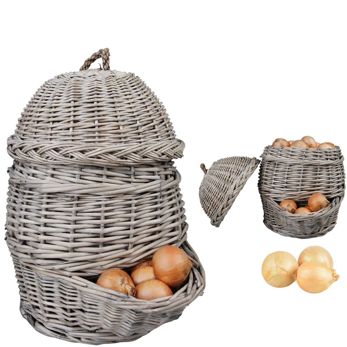 Cesta de Cebollas