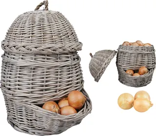Cesta de Cebollas