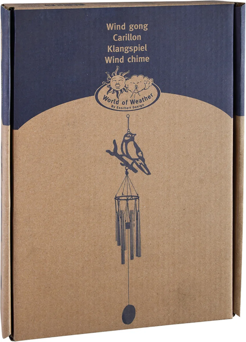 Carillon de Viento Pajaros Bronce — foto 2