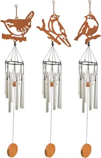 Carillon de Viento Pajaros Bronce