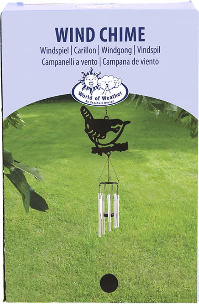 Carillon de Viento Pajaros Negro — foto 2
