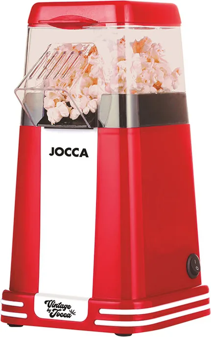 Máquina de Palomitas 1200W Vintage Roja