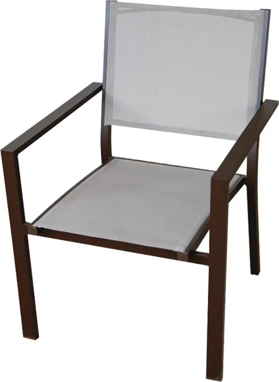 Mesa Aluminio Jardin con 4 Sillas Modelo Orlando — foto 6