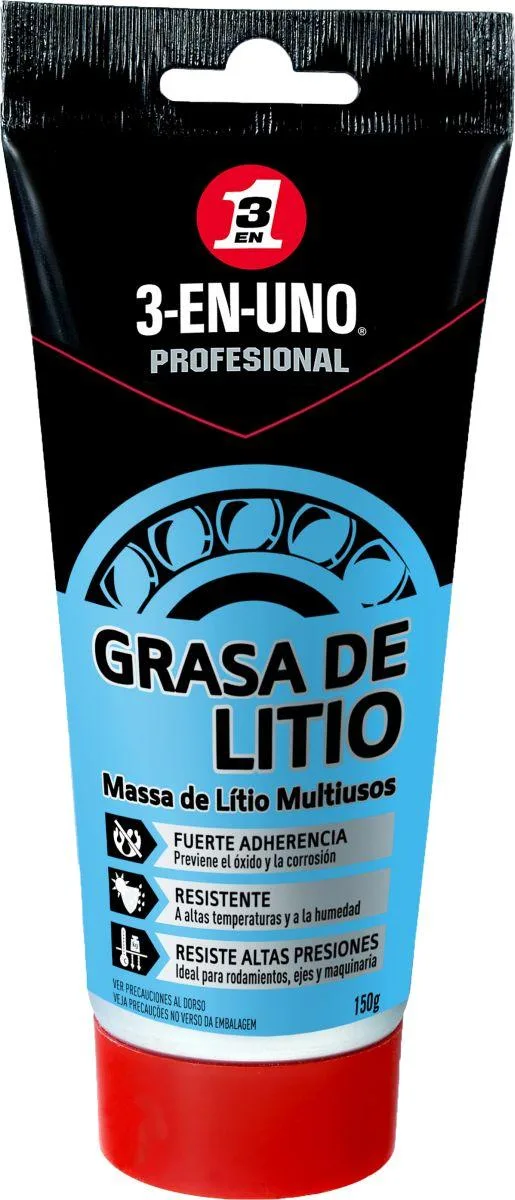 3 en 1 Grasa Blanca Litio 150ml Tubo