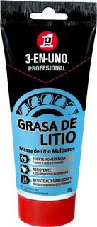 3 en 1 Grasa Blanca Litio 150ml Tubo