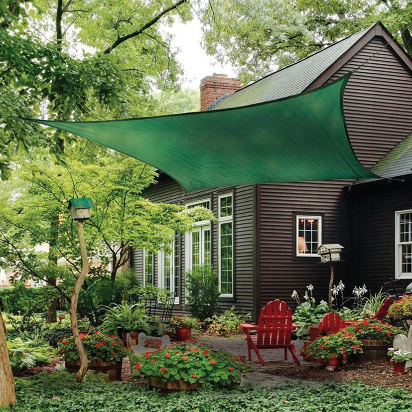 Toldo Vela 3,6x3,6 m Verde — foto 2