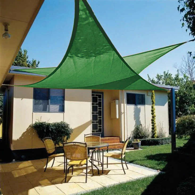 Toldo Vela 3,6x 3,6x3.6 m Verde — foto 2