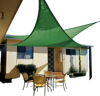Toldo Vela 3,6x 3,6x3.6 m Verde