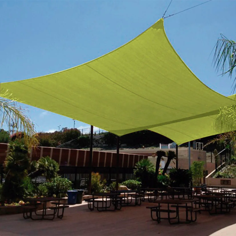 Toldo Vela Impermeable 3,6x3,6m Verde — foto 2
