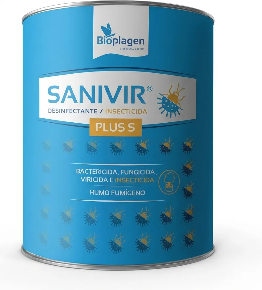 Insecticida Desinfectante Sanivir Plus Fumigeno 200 Gr