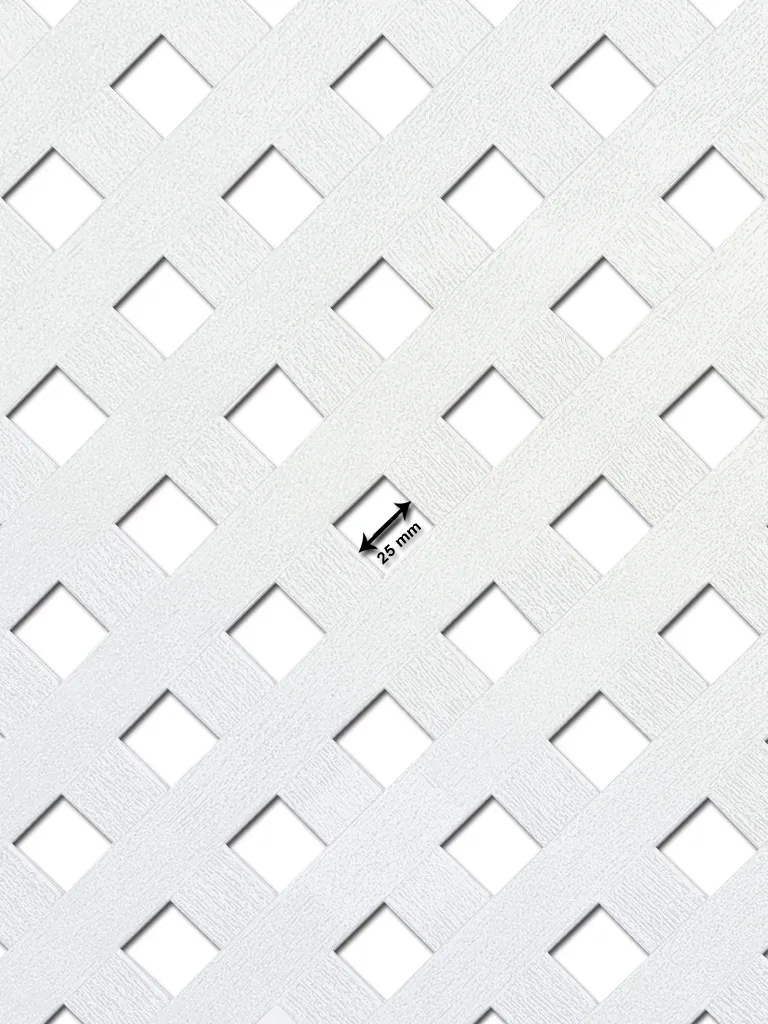 Panel Celosia Privat Blanco 1x2 Metros — foto 7