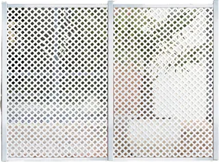 Panel Celosia Privat Blanco 1x2 Metros