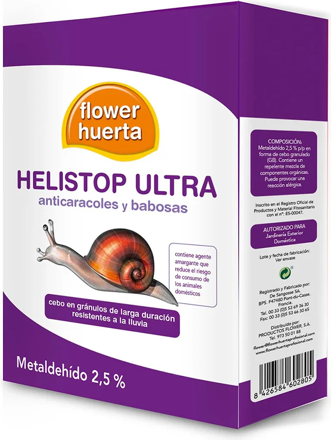 Anticaracoles y Babosas Helistop Ultra 500 gr