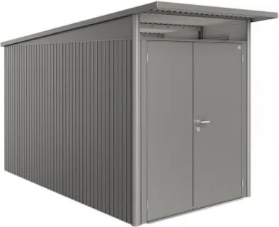 Caseta AvantGarde de chapa de acero 180 x 380 x 222 doble puerta
