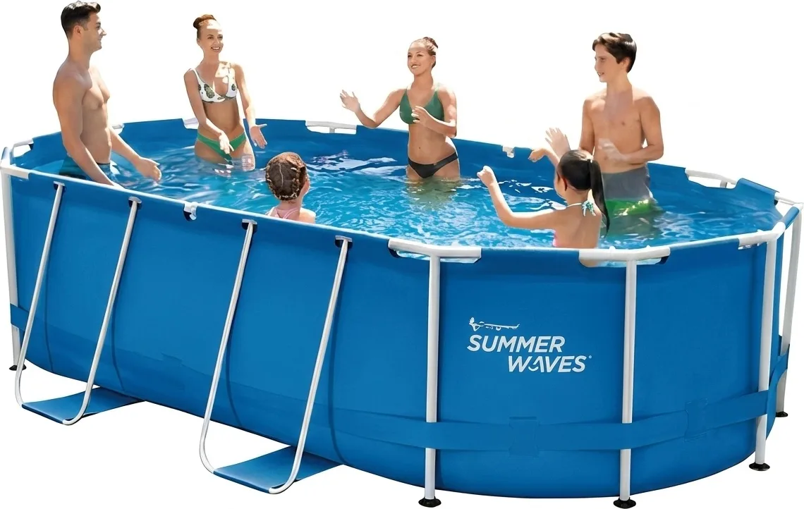 Piscina Tubular Oval 300x200x84 cm