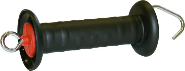 Empuñadura Puerta con Gancho Negra y Roja