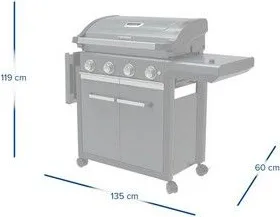 Barbacoa Gas Campingaz Bbq 4 series premium S — foto 3