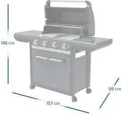 Barbacoa Gas Campingaz Bbq 4 series premium S — foto 4