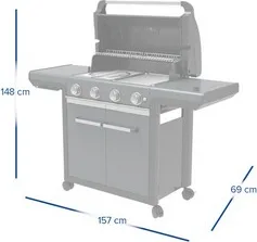 Barbacoa Gas Campingaz Bbq 4 series premium S — foto 18