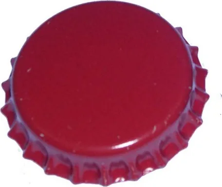 Chapas Botella Cerveza Rojo 26 mm 200 Unidades — foto 3