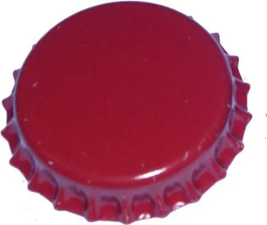 Chapas Botella Cerveza Rojo 26 mm 200 Unidades — foto 2