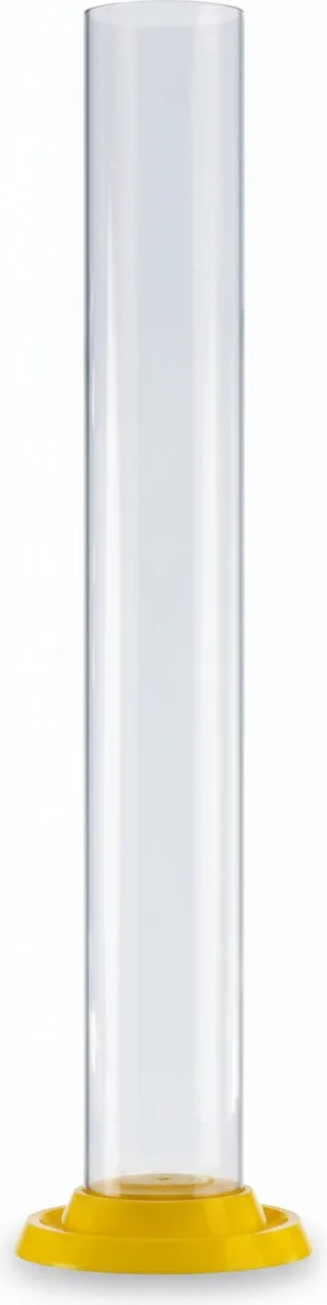 Probeta Plastico Base Amarilla 500 Ml