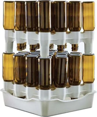 Escurre botellas Easy Drainer - 32 a 50 botellas con bandeja — foto 2