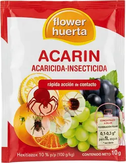 Acaricida Larvicida Acarin Flower 10 gr