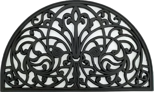 Felpudo Goma Toledo 45x75 Semiluna