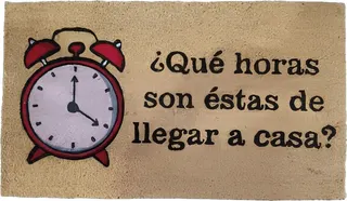 Felpudo Coco 40x70 Horas de Llegar