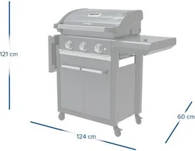 Barbacoa Gas Campingaz Bbq 3 Series Premium S — foto 3