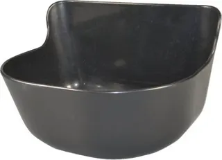 Comedero Negro 8,5 Litros para Terneros y Ovejas