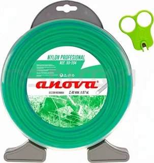 Hilo Desbrozadora Nylon Redondo 2,40mm 87 Metros