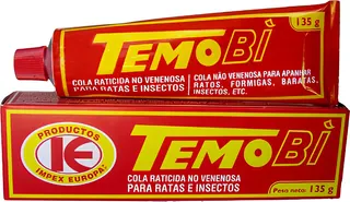 Pack 50 Unidades Pegamento Ratones Cola 135 gr Temobi