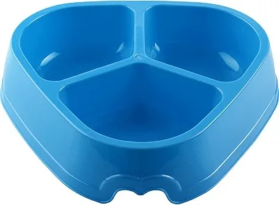Comedero Boxer Triangular Triple 1,8 L