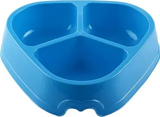 Comedero Boxer Triangular Triple 1,8 L