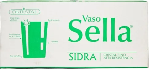 Vaso Sidra Extrafino Sella 50 Cl pack 48 Unidades — foto 3