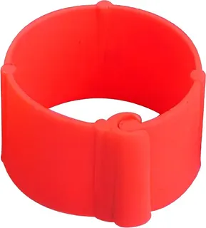 Clip 25 unidades para Gallinas 8mm Color Naranja