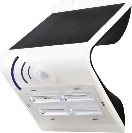 Aplique Solar Led 3,2W 4000K IP65 Blanco
