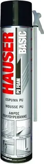 12x Espuma Poliuretano Basic Hauser 670 ml Canula
